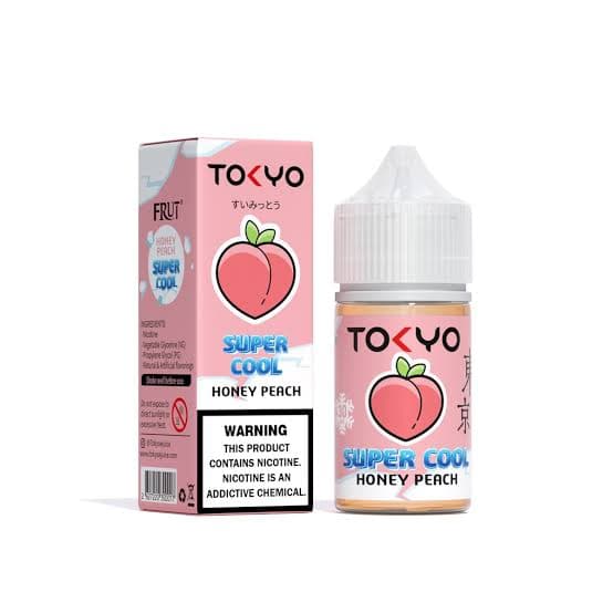 Tokyo honey peach iced