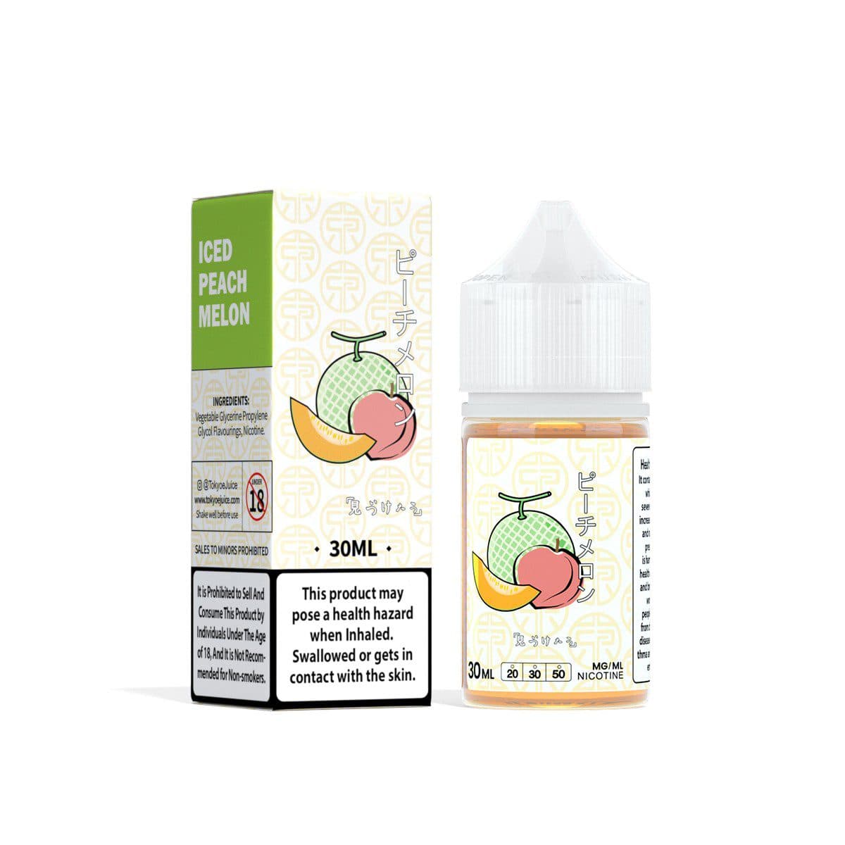 Tokyo iced peach melon