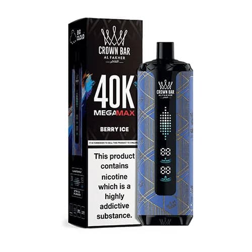 Crown bar al fakher berry iced