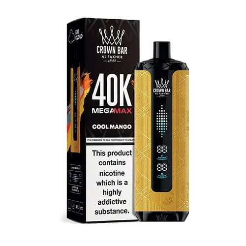 Crown bar al fakher cool mango iced