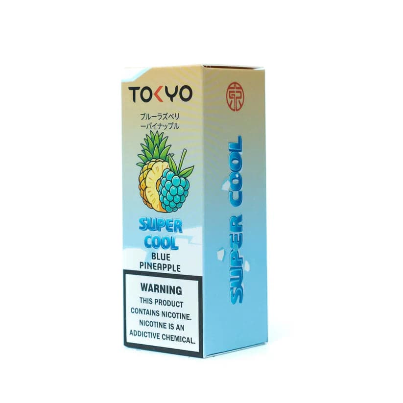 TOKYO SUPER COOL BLUE PINEAPPLE ICE SALTNIC 30ML
